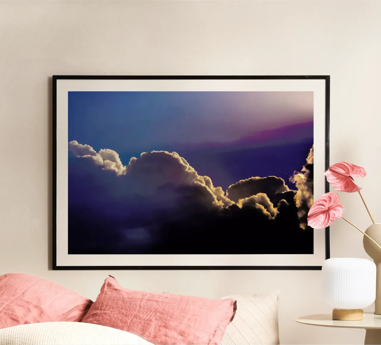 Morning has broken poster con telaio in legno da Tal Paz-Fridman