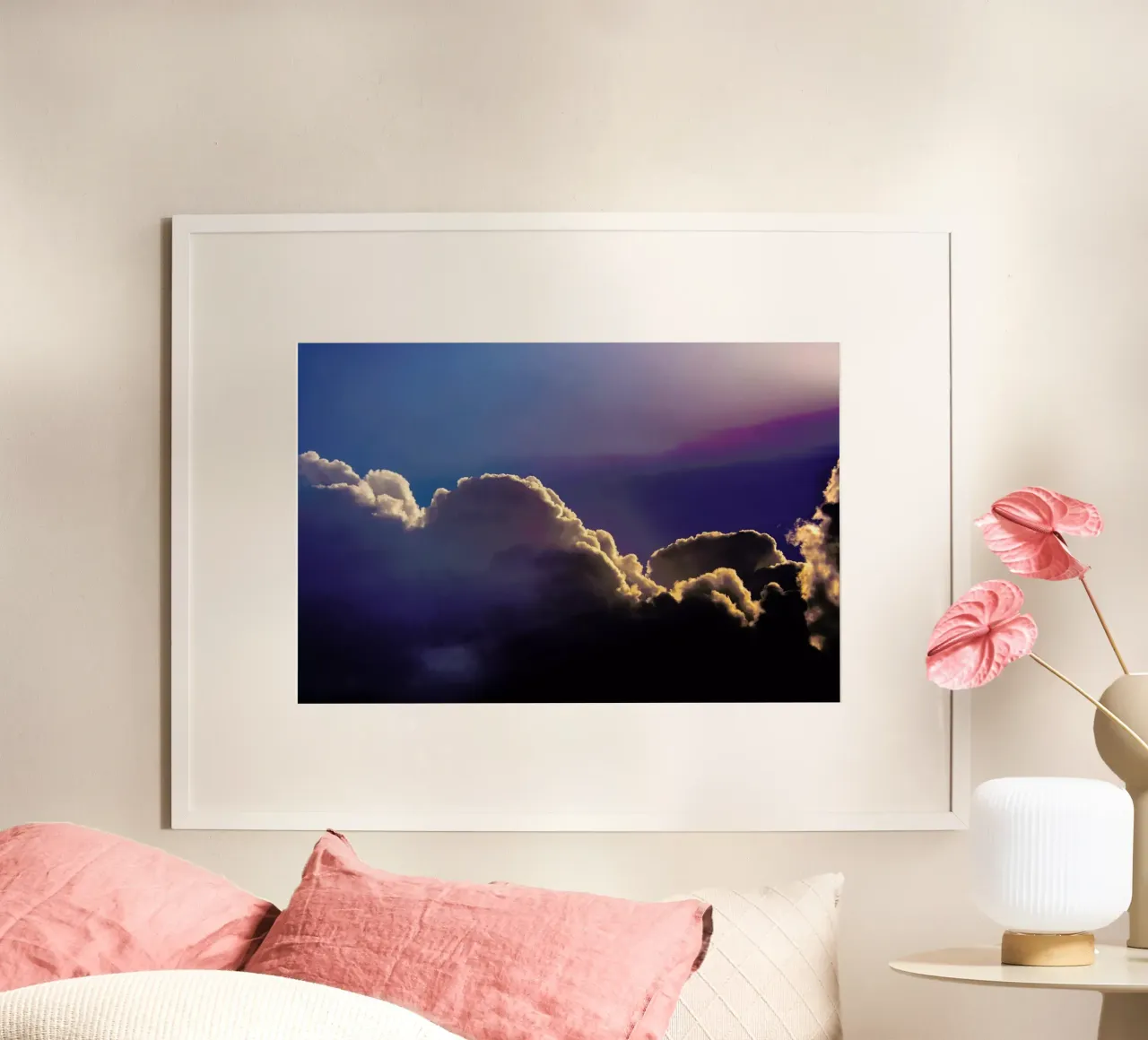 Morning has broken poster con telaio in legno da Tal Paz-Fridman
