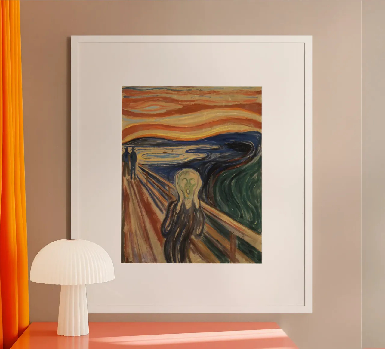 Edvard Munch - L'urlo carta hahnemühle da Timeless Artworks