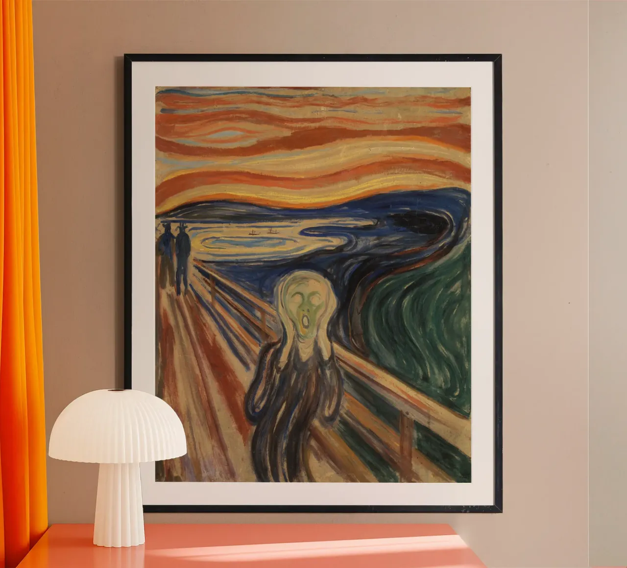 Edvard Munch - L'urlo carta hahnemühle da Timeless Artworks