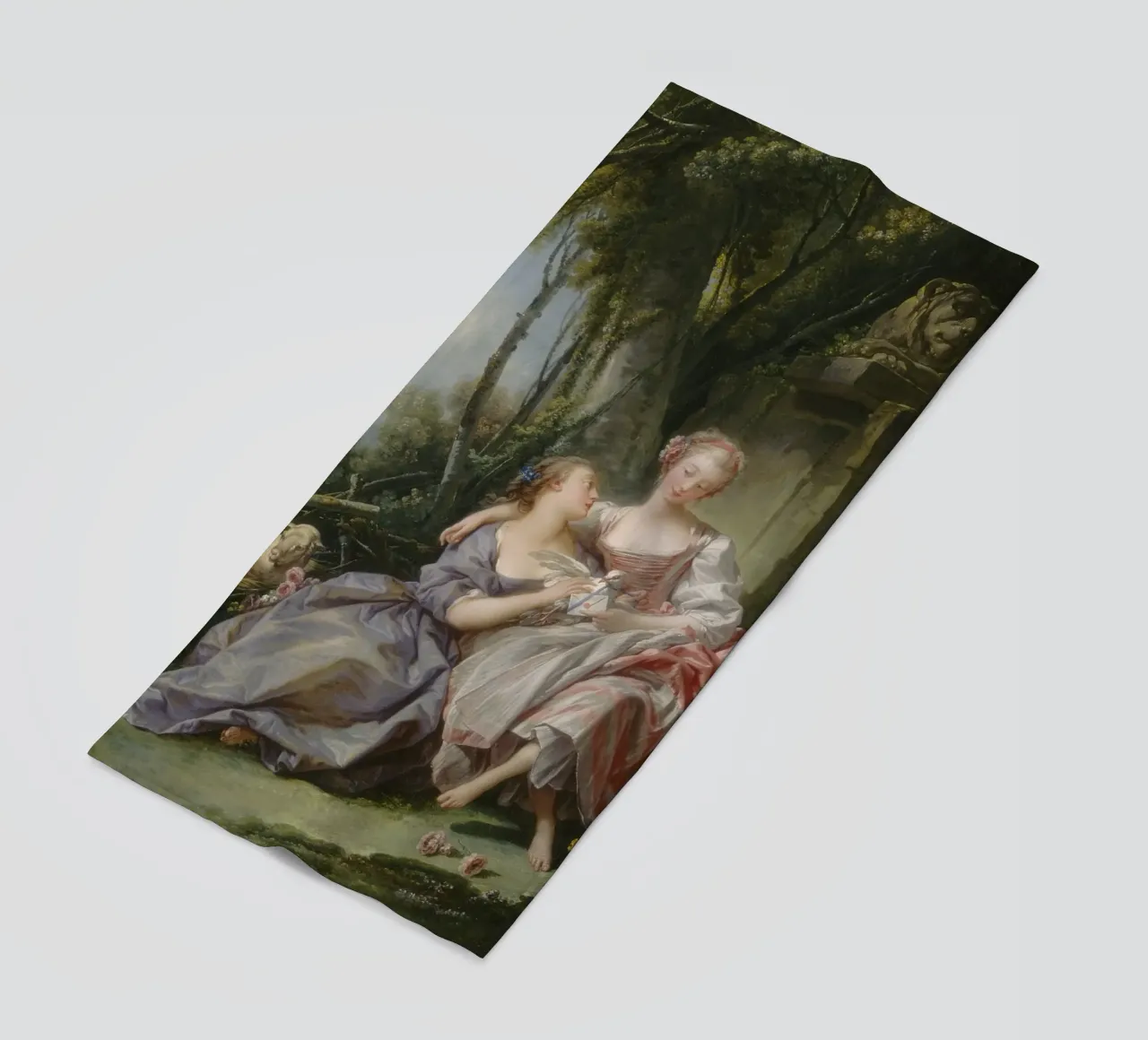 François Boucher - La lettera d'amore telo mare da Timeless Artworks