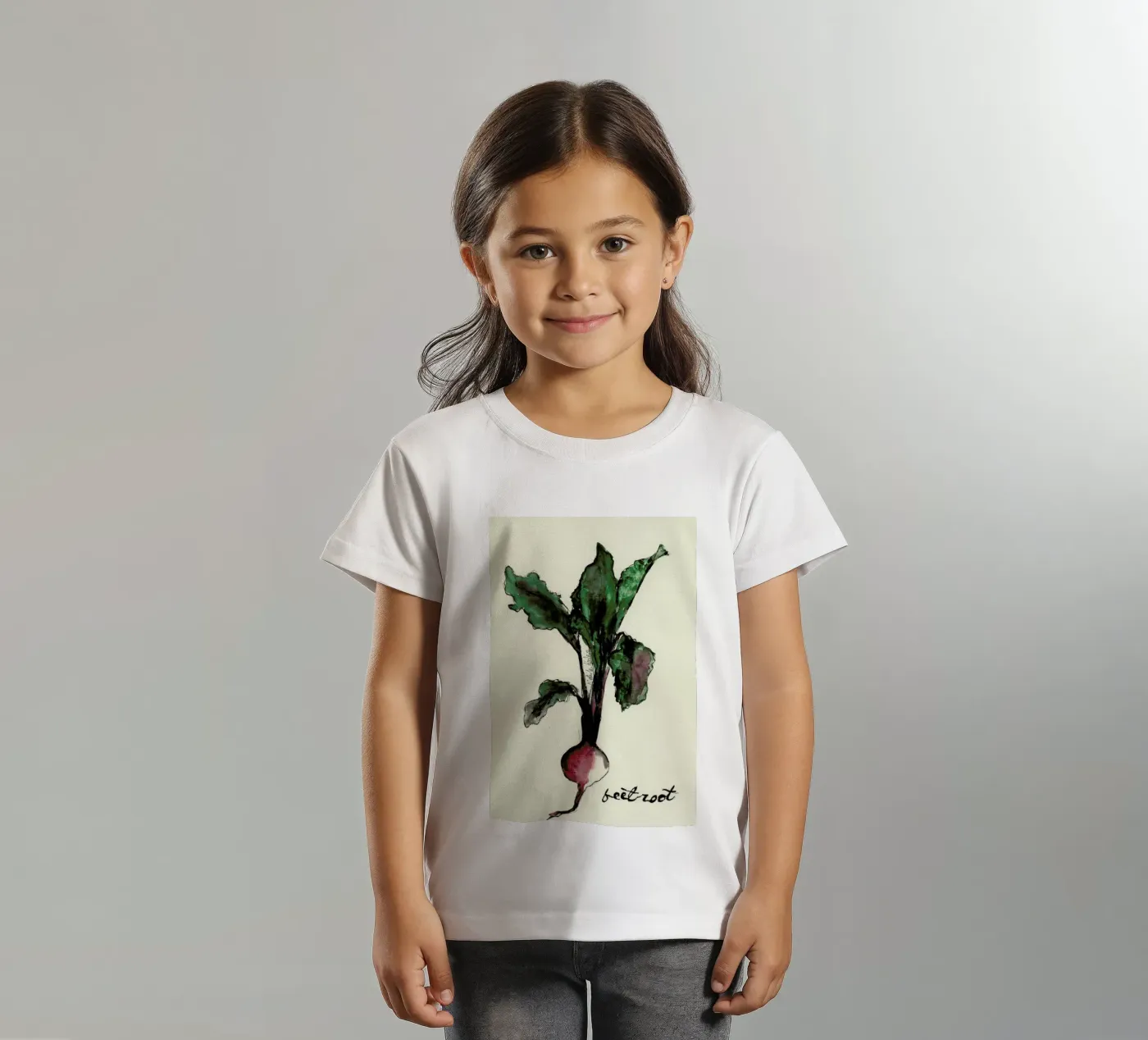 Beetroot kids t-shirt by Nathys_illustration