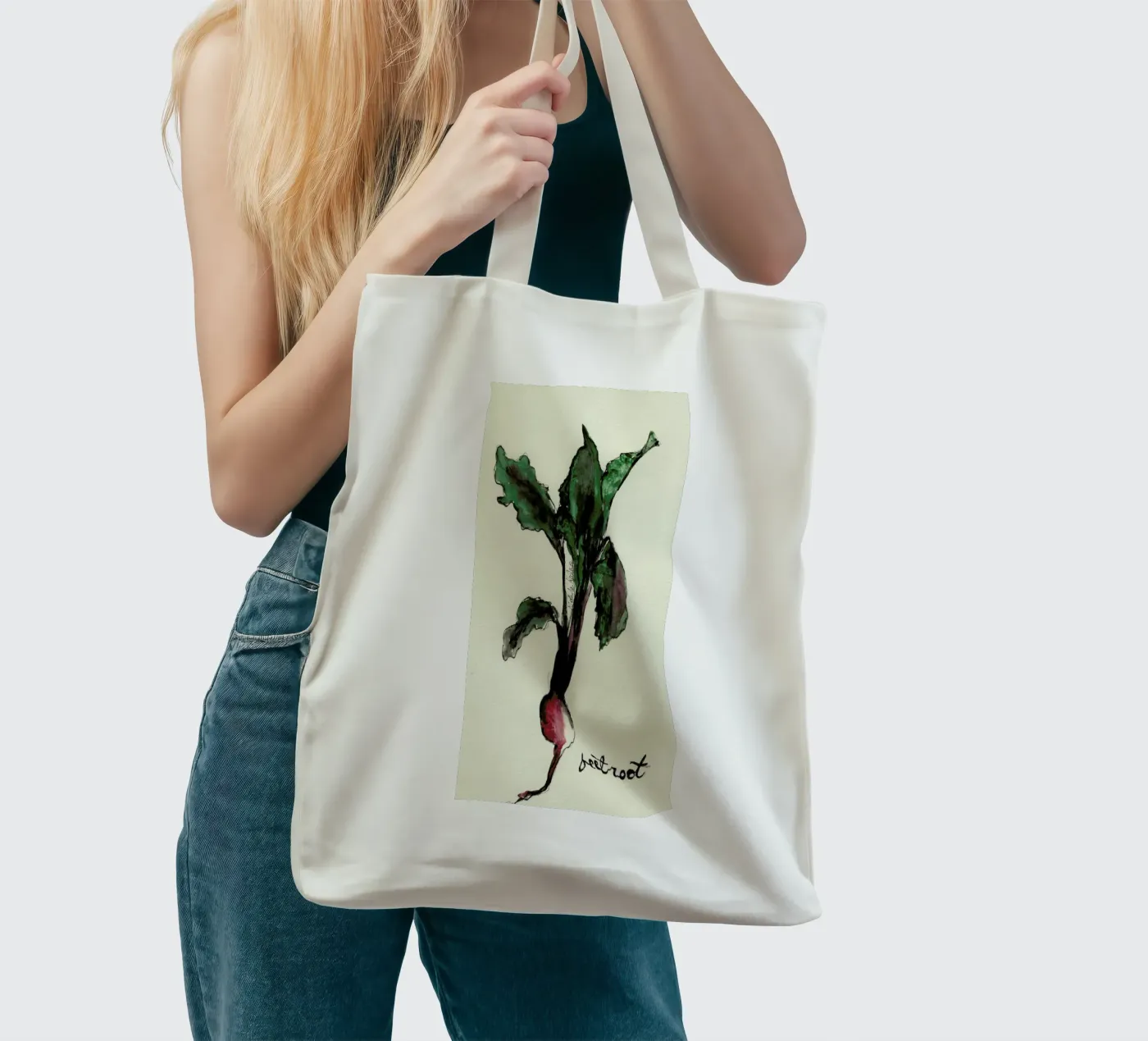 Beetroot Jutebeutel von Nathys_illustration