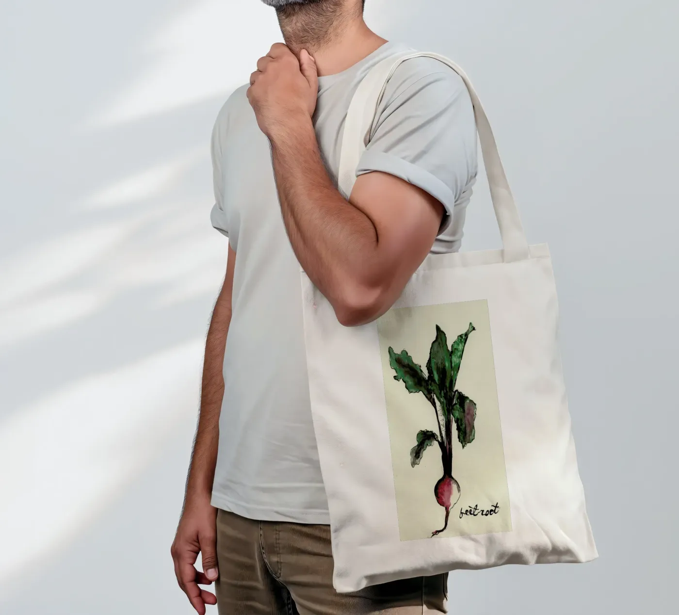 Beetroot tote bag by Nathys_illustration