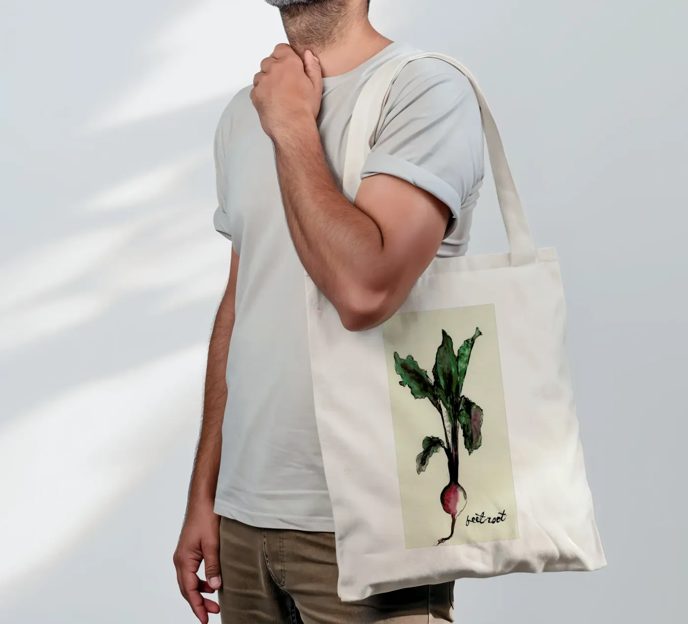 Beetroot Jutebeutel von Nathys_illustration