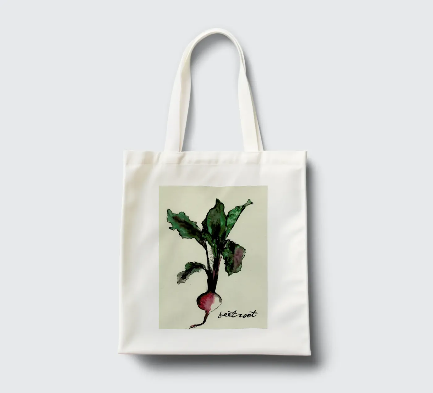 Beetroot borsa in juta da Nathys_illustration