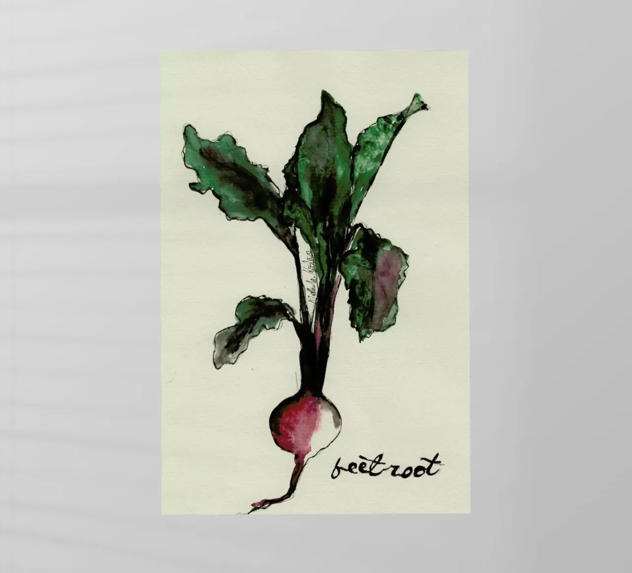 Beetroot pellicola backlit da Nathys_illustration