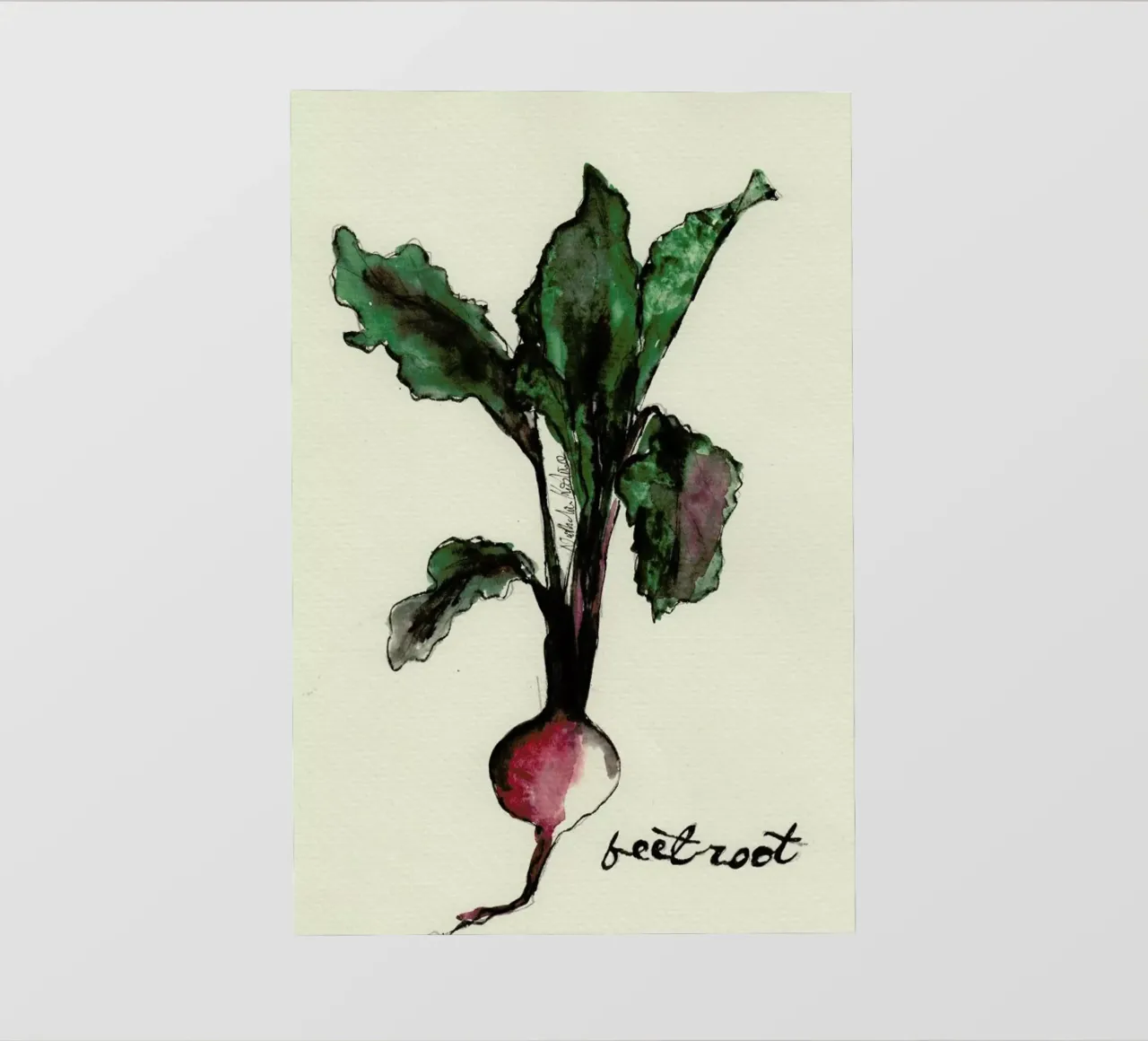 Beetroot pellicola backlit da Nathys_illustration