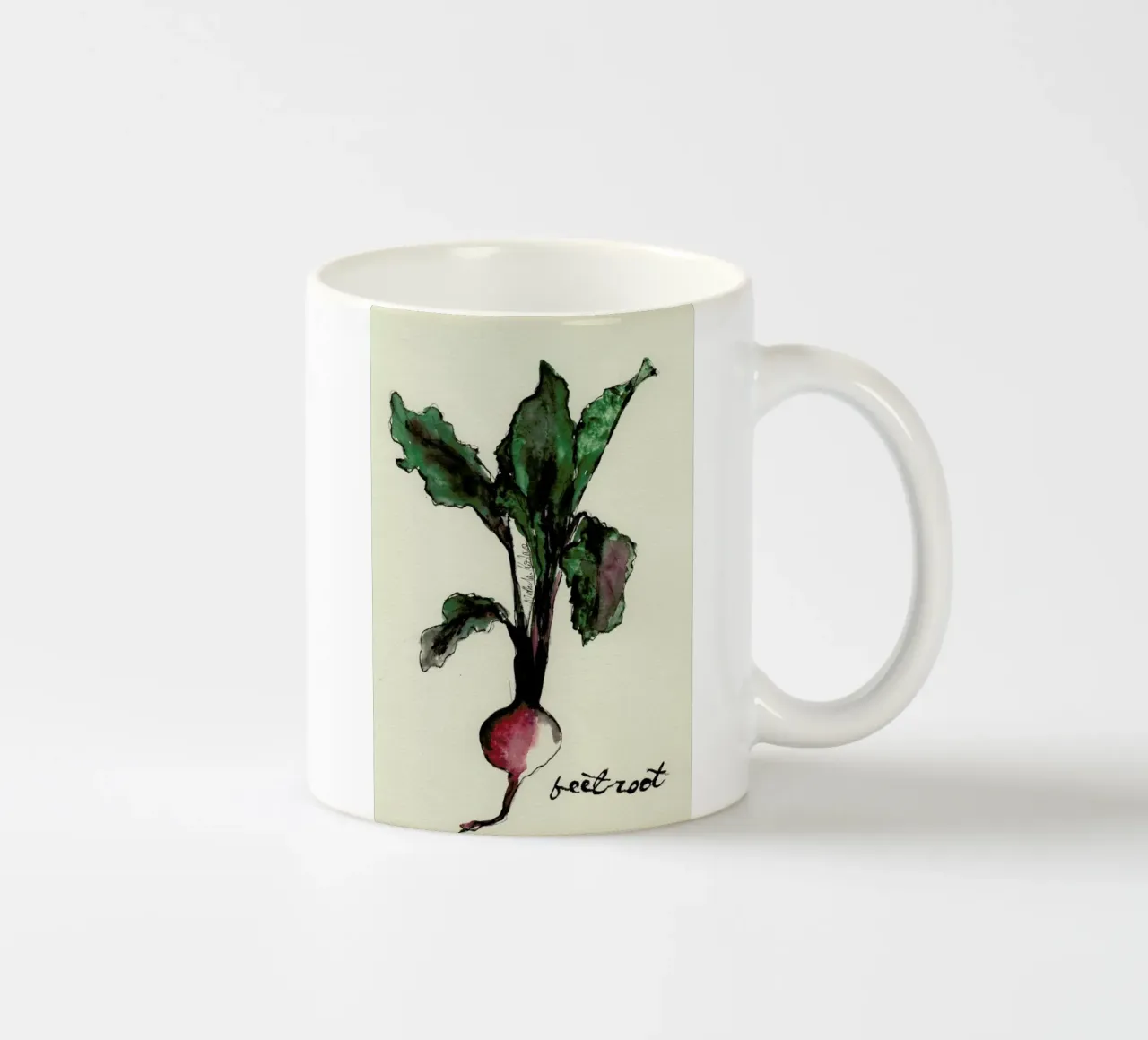 Beetroot tazza in ceramica da Nathys_illustration