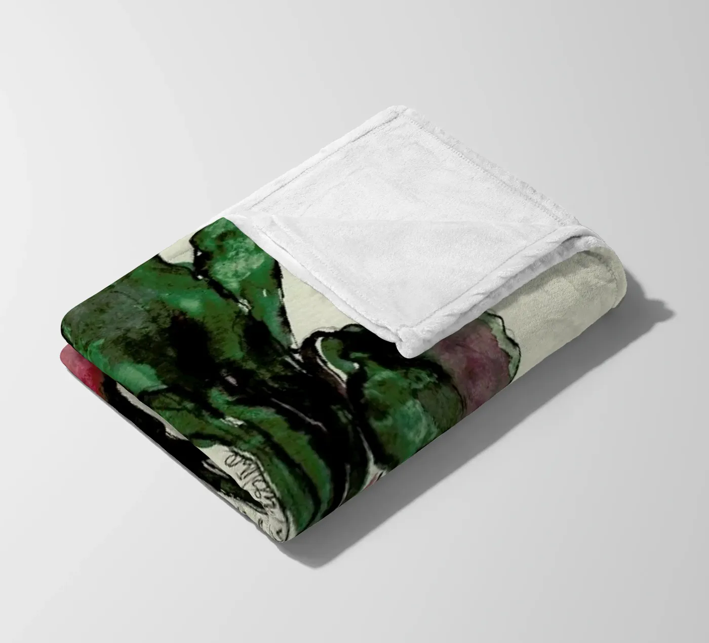 Beetroot Fleecedecke von Nathys_illustration