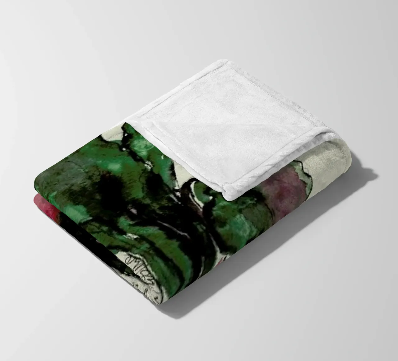 Beetroot Fleecedecke von Nathys_illustration