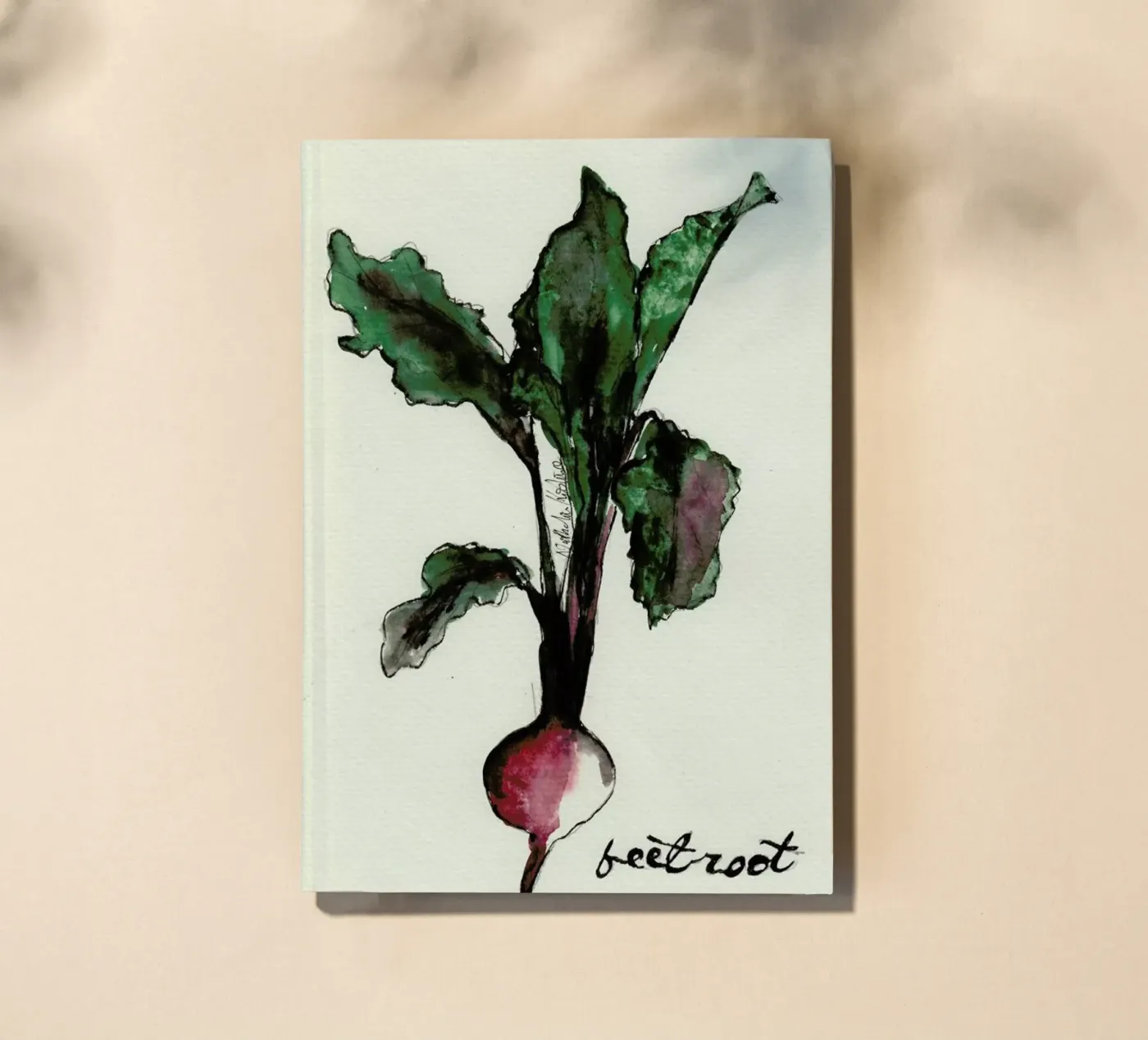 Beetroot notebook by Nathys_illustration