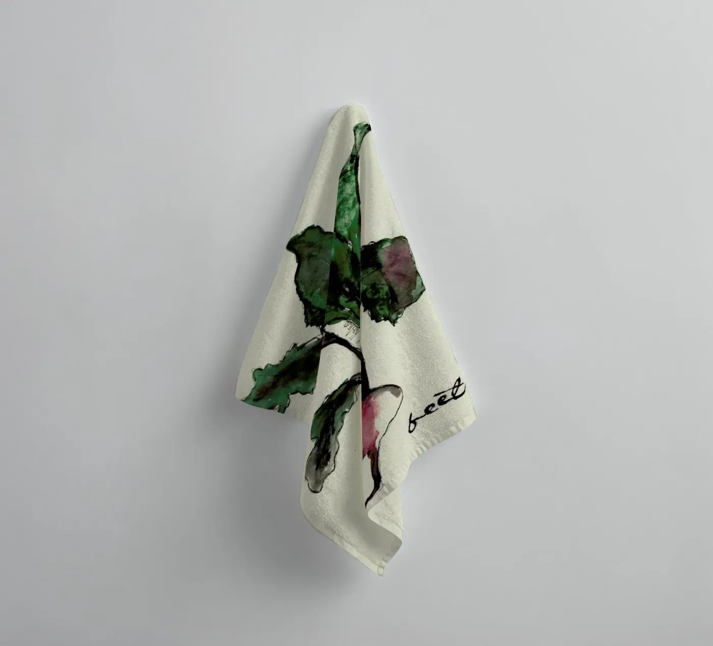 Beetroot asciugamano da bagno da Nathys_illustration