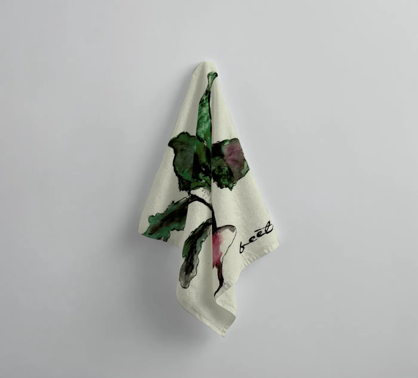 Beetroot asciugamano da bagno da Nathys_illustration