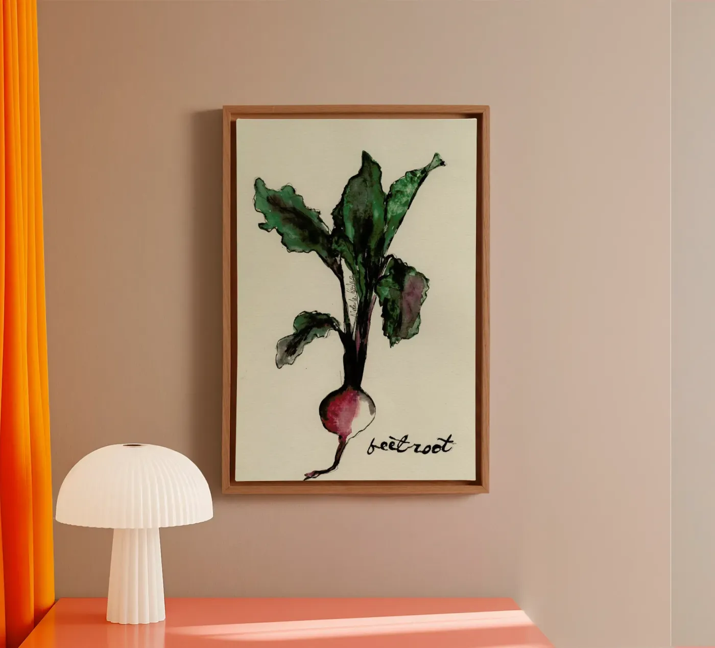 Beetroot Leinwand von Nathys_illustration