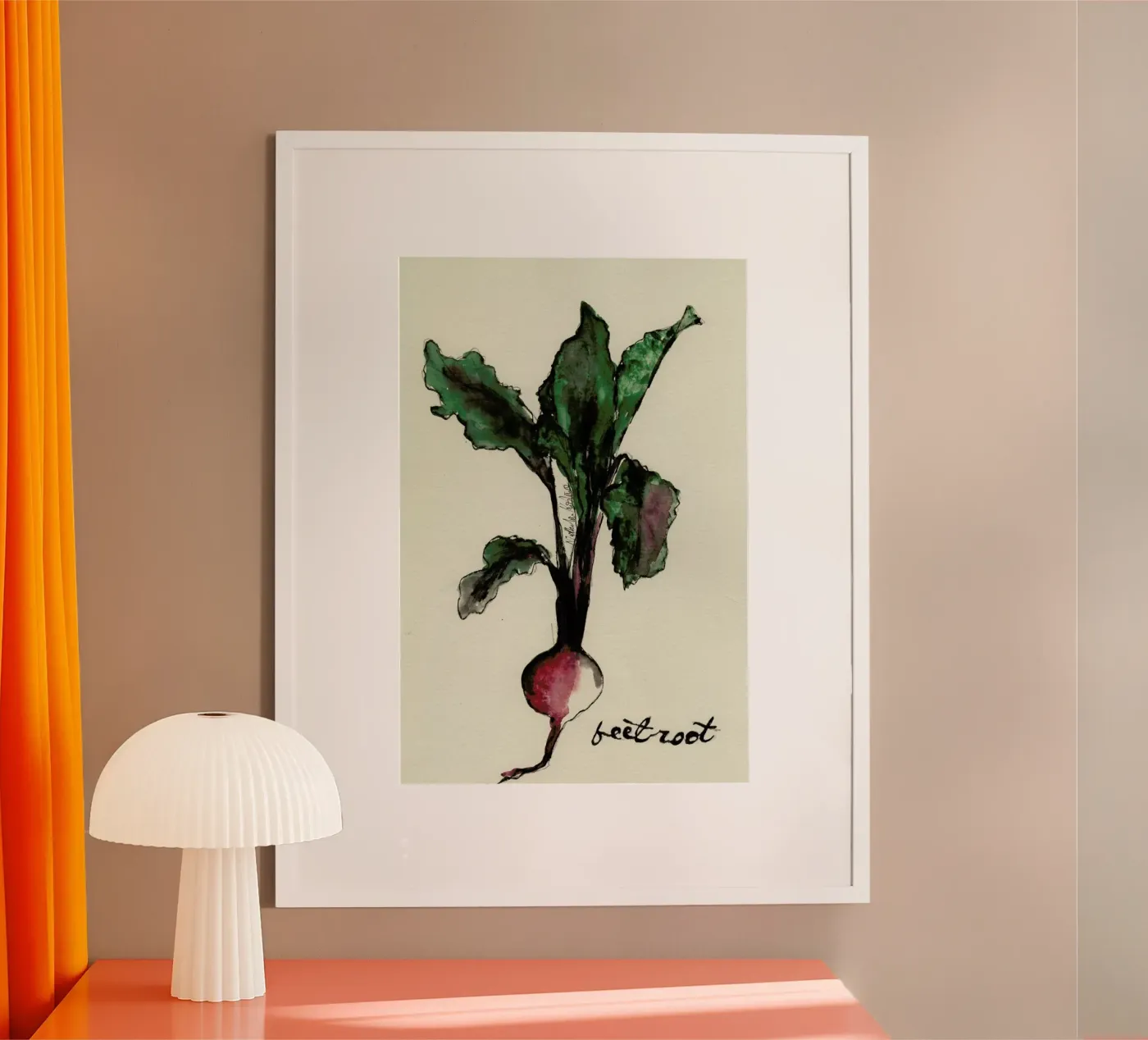 Beetroot Poster von Nathys_illustration