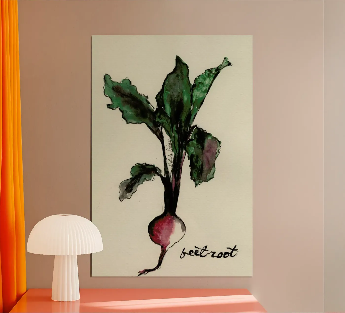 Beetroot poster da Nathys_illustration