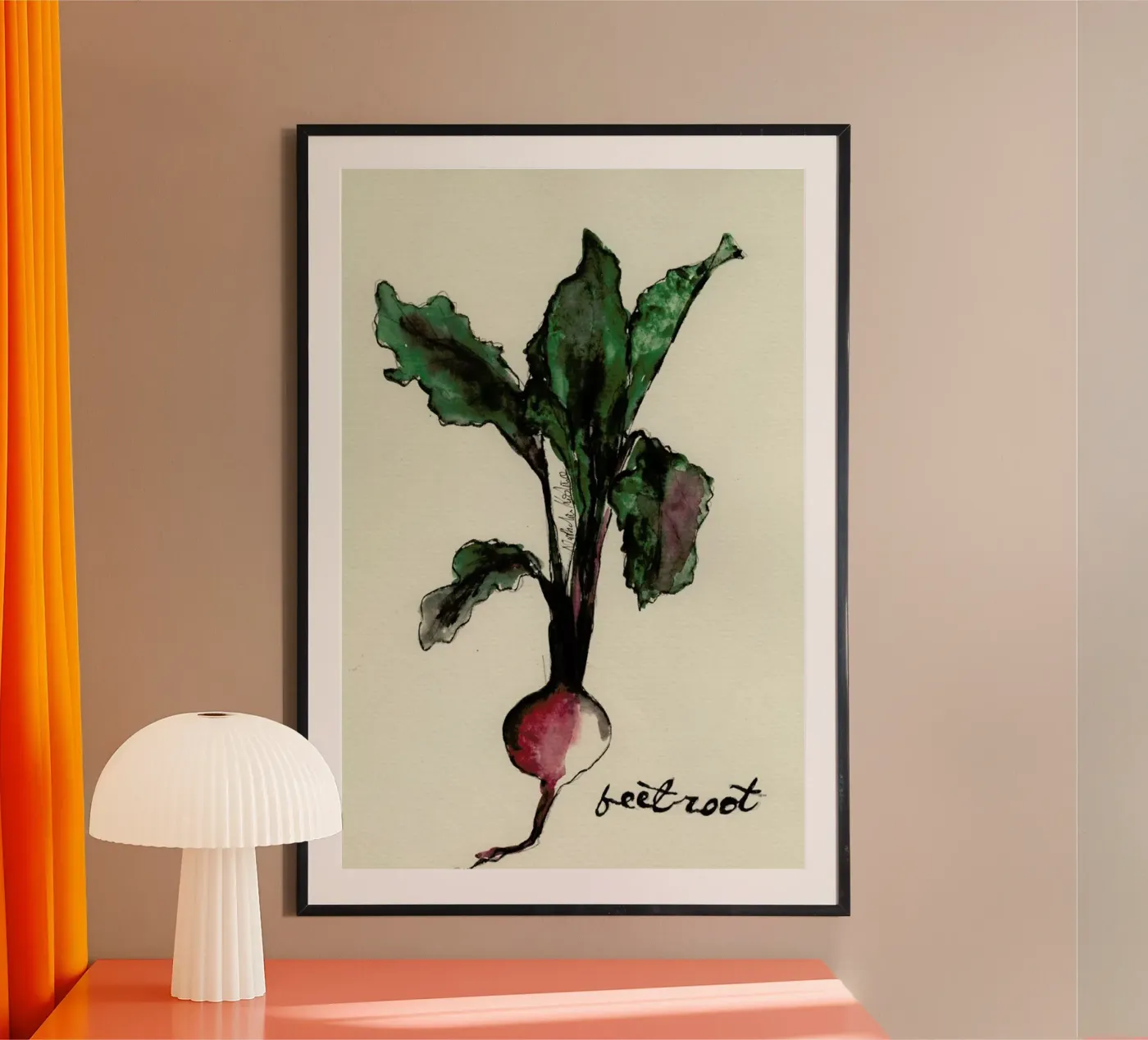 Beetroot Poster von Nathys_illustration