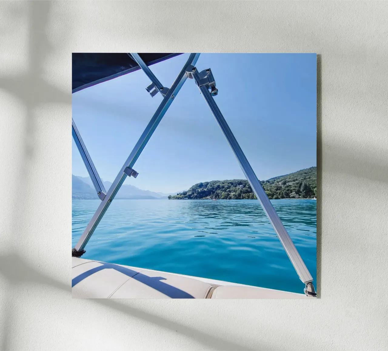 View of Lake Annecy acrylic glass by Léa Lefebvre Photography
