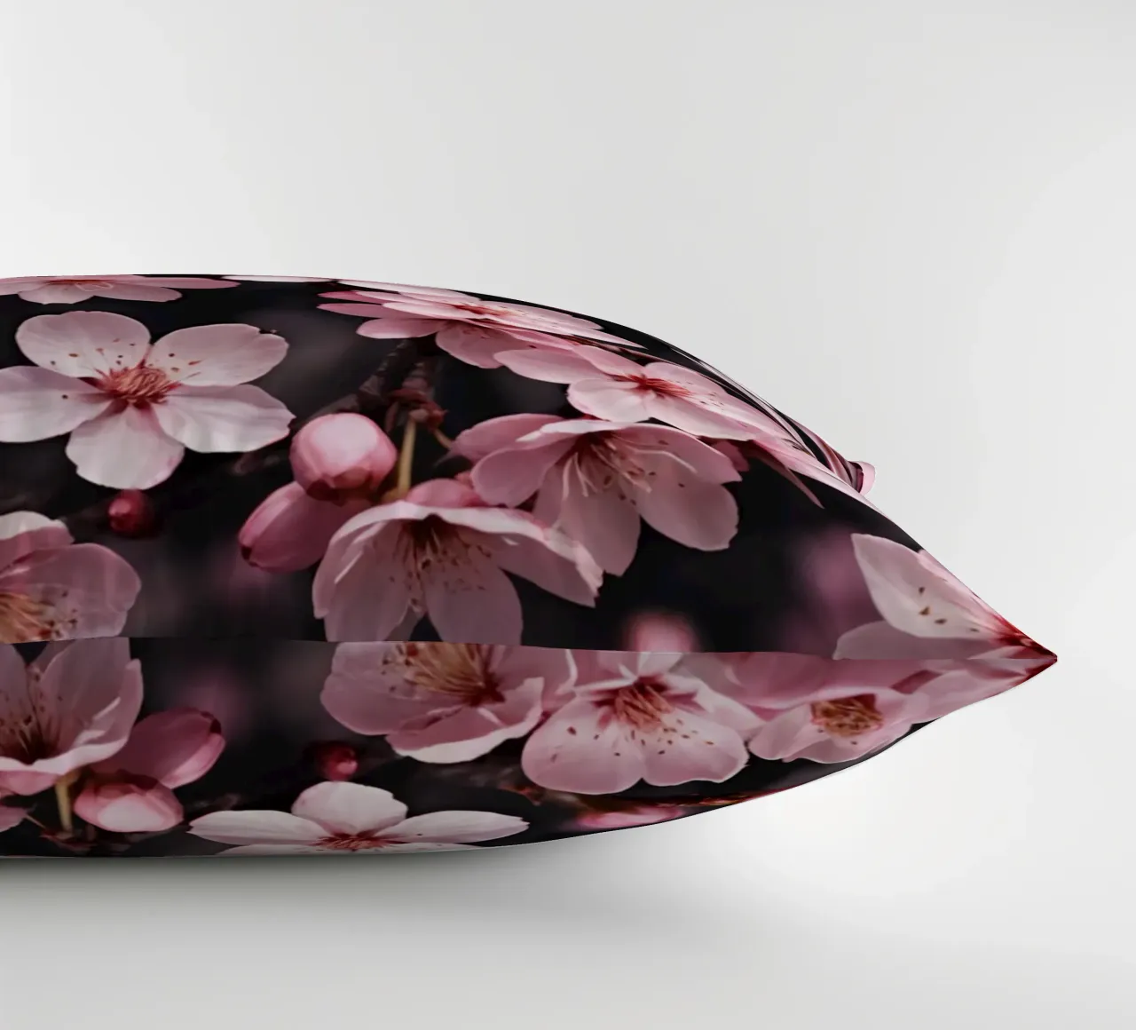 Fiori di ciliegio rosa 1 cuscino da Léa Lefebvre Photography