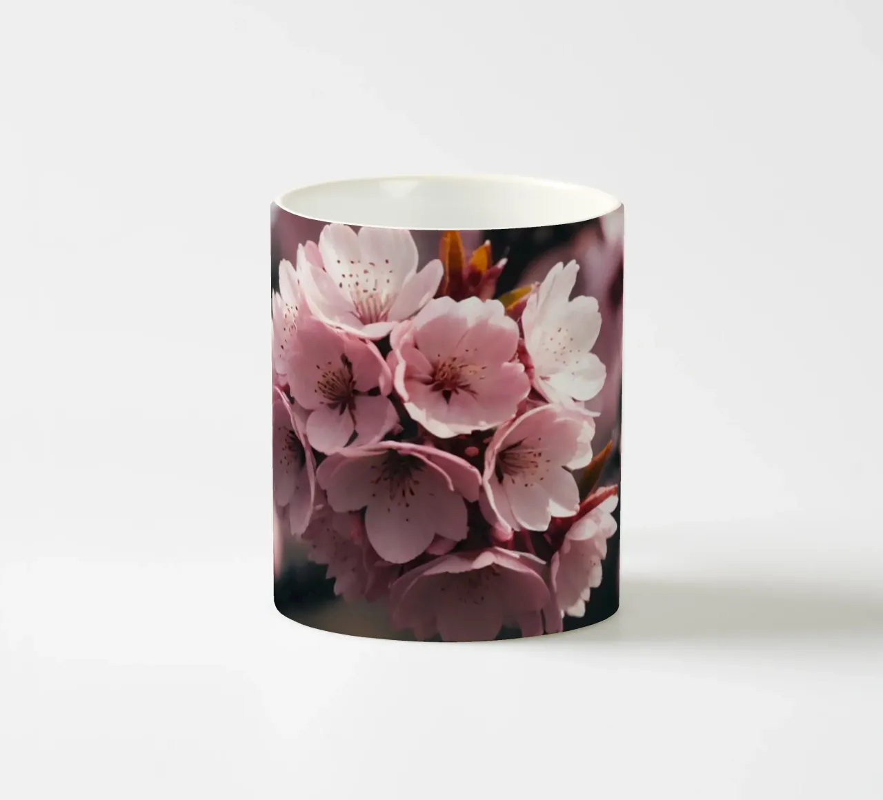 Fiori di ciliegio rosa 3 tazza in ceramica da Léa Lefebvre Photography