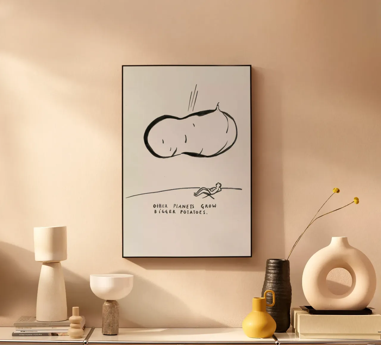 Potatoes Acryl-Glas von Monika Aichele