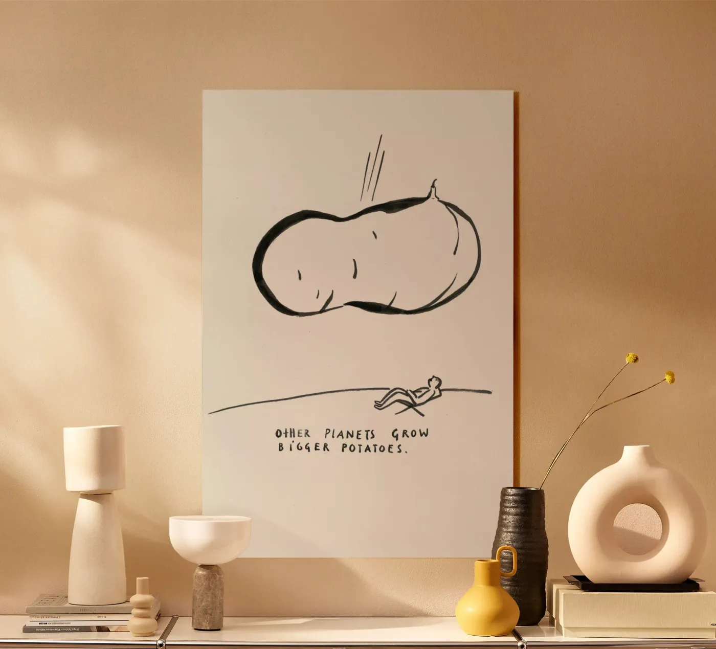 Potatoes plexiglas de Monika Aichele