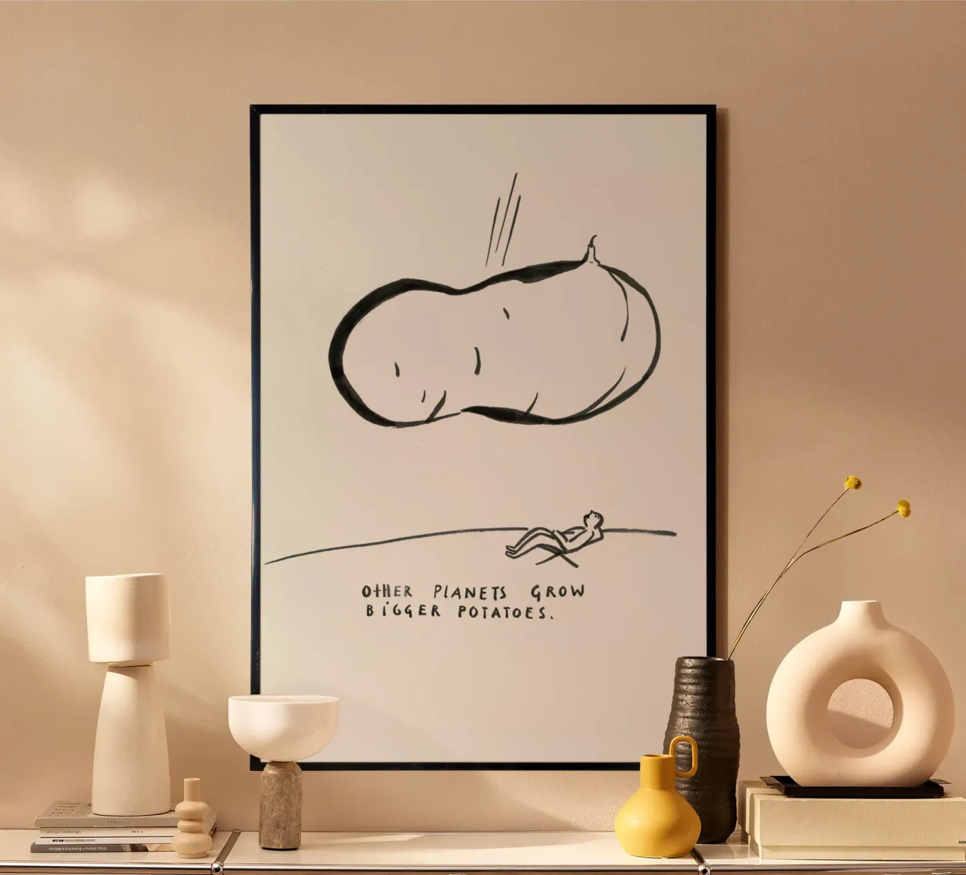 Potatoes poster van Monika Aichele