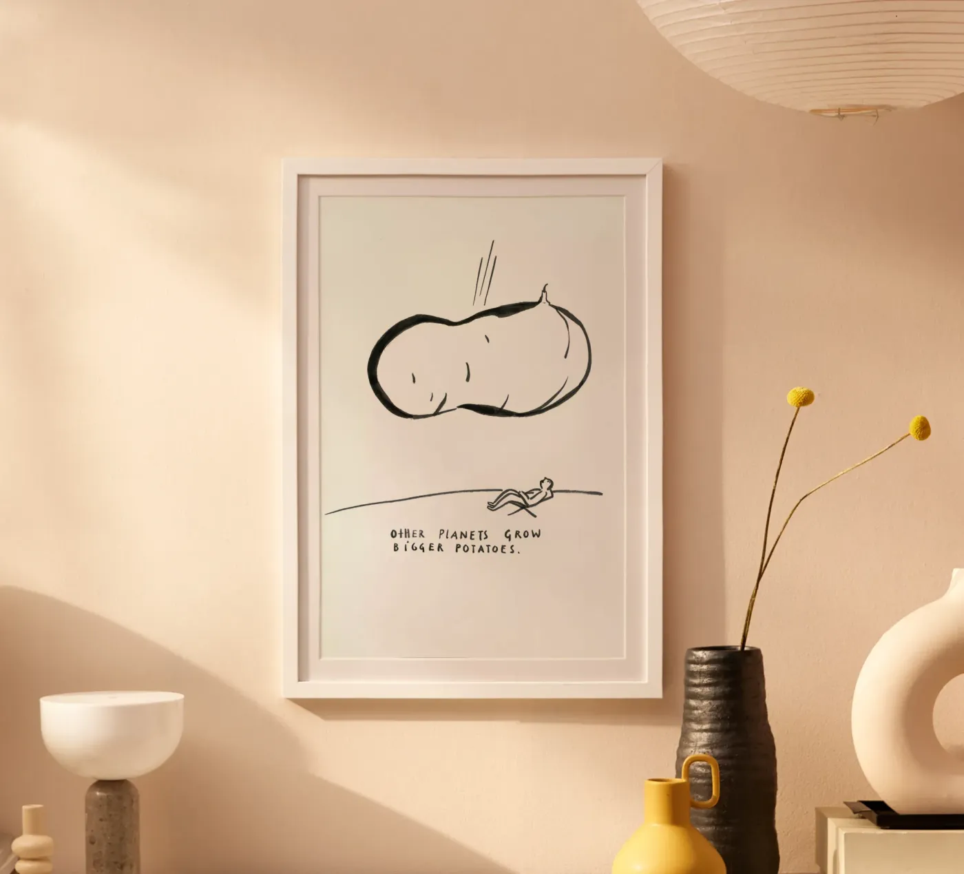 Potatoes poster van Monika Aichele