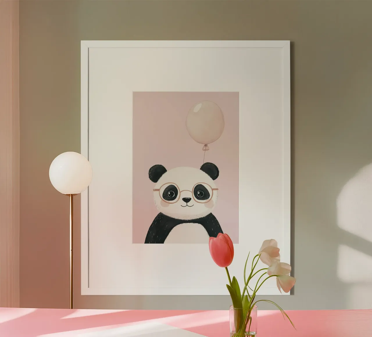 Stampe per la cameretta, stampe per la stanza dei bambini, decorazioni per la stanza dei giochi poster con telaio in plastica da Little Lola