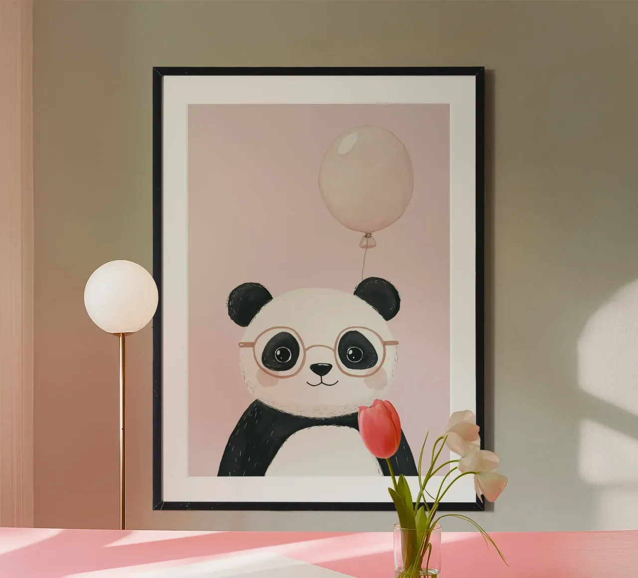 Stampe per la cameretta, stampe per la stanza dei bambini, decorazioni per la stanza dei giochi poster con telaio in plastica da Little Lola