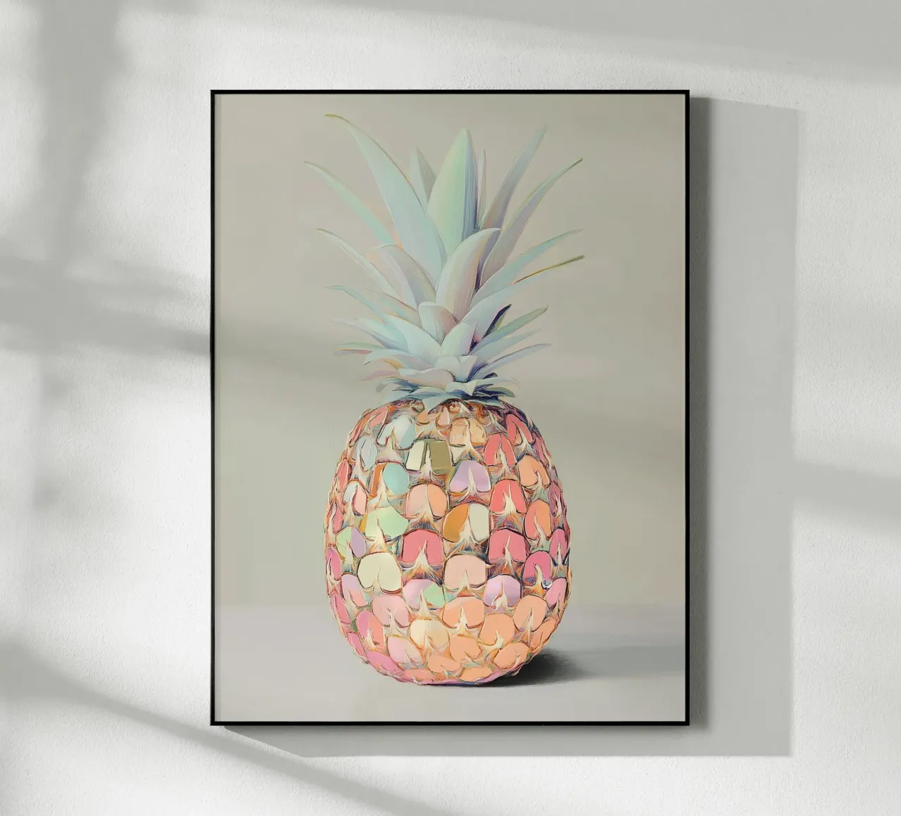 Disco Ananas hell-beige plexiglass da Carinaprint