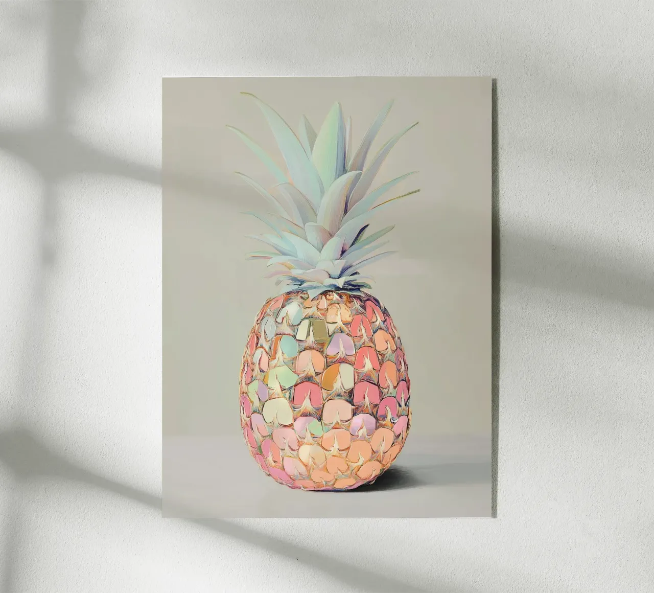 Disco Ananas hell-beige plexiglass da Carinaprint