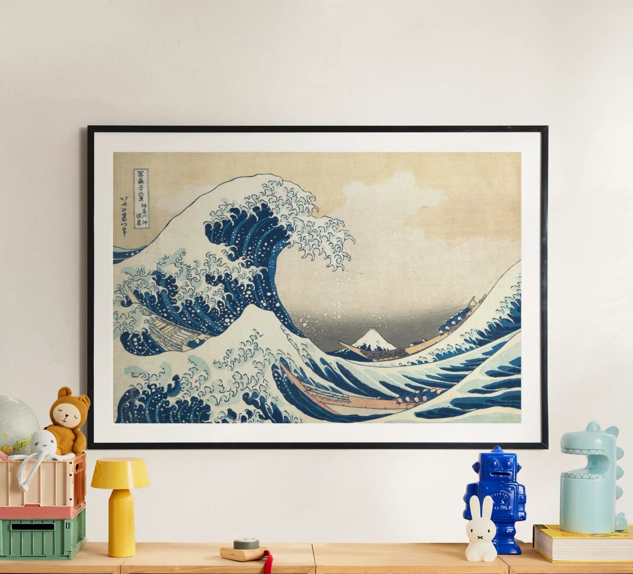 La grande vague au large de Kanagawa poster de Timeless Artworks