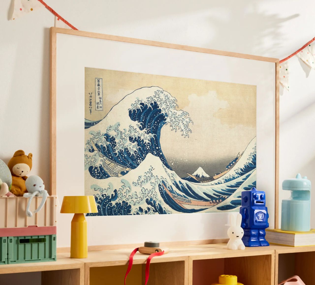 La grande vague au large de Kanagawa poster de Timeless Artworks