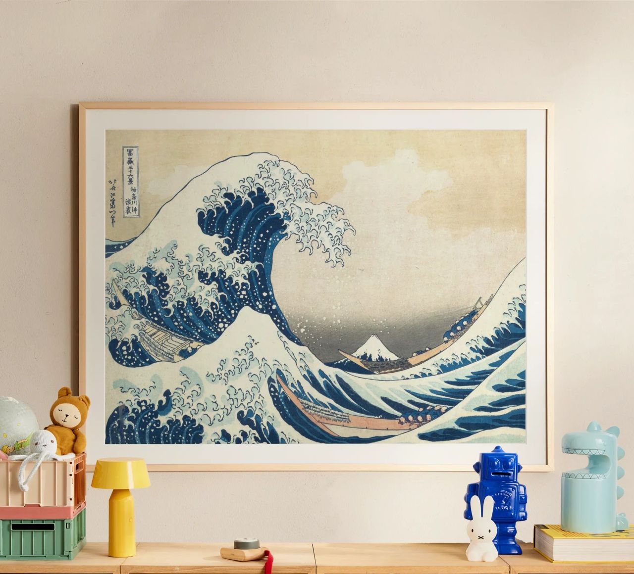 La grande vague au large de Kanagawa poster de Timeless Artworks