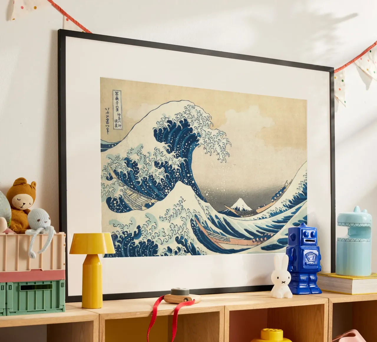 La grande onda al largo di Kanagawa poster da Timeless Artworks