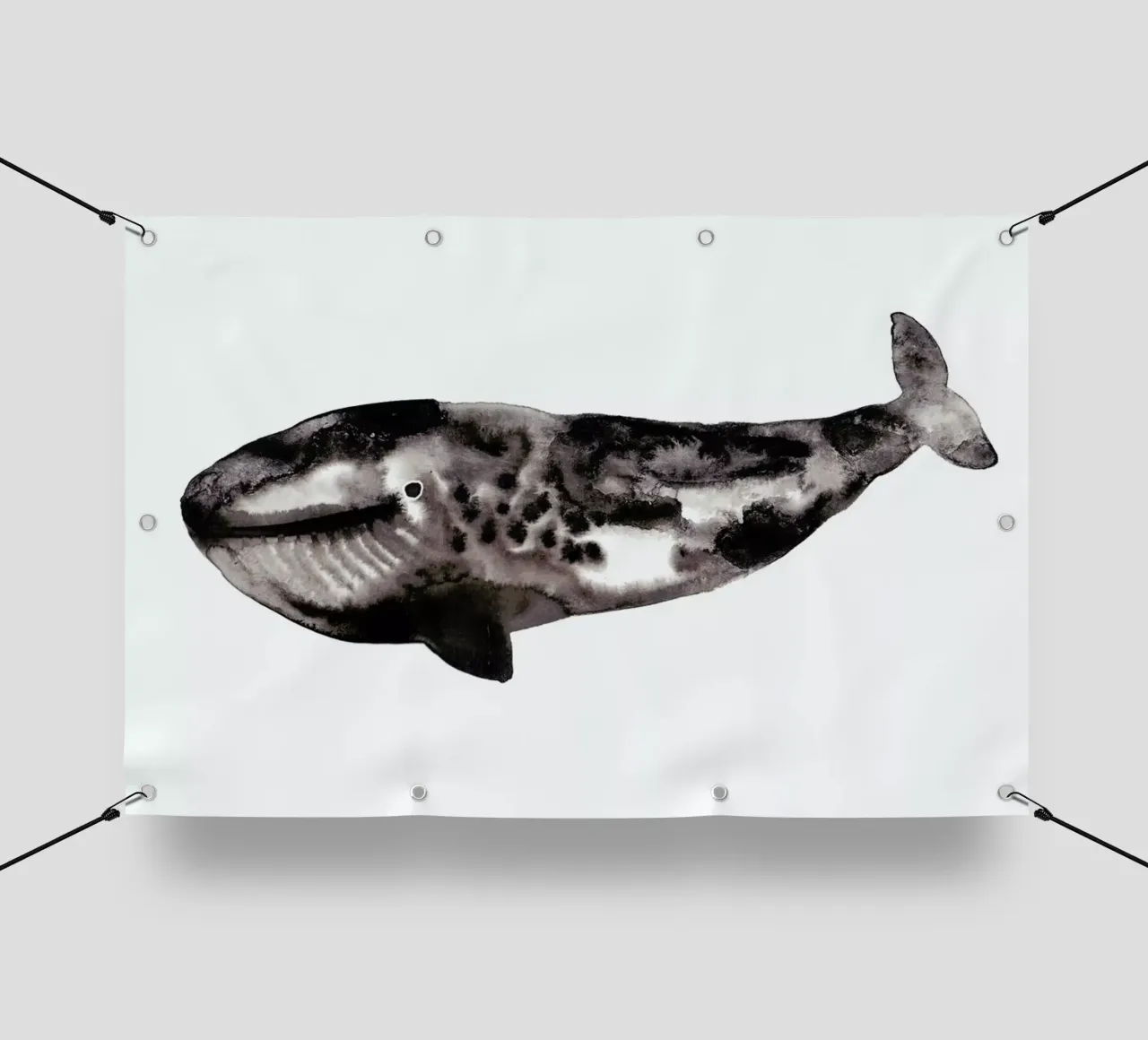 Whale telo in pvc da Farina Kuklinski
