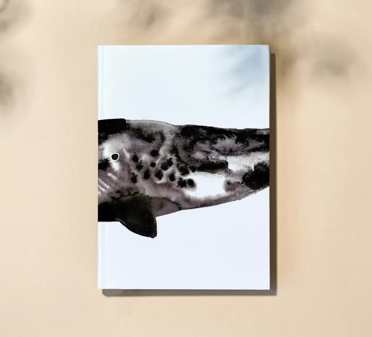 Whale notebook by Farina Kuklinski