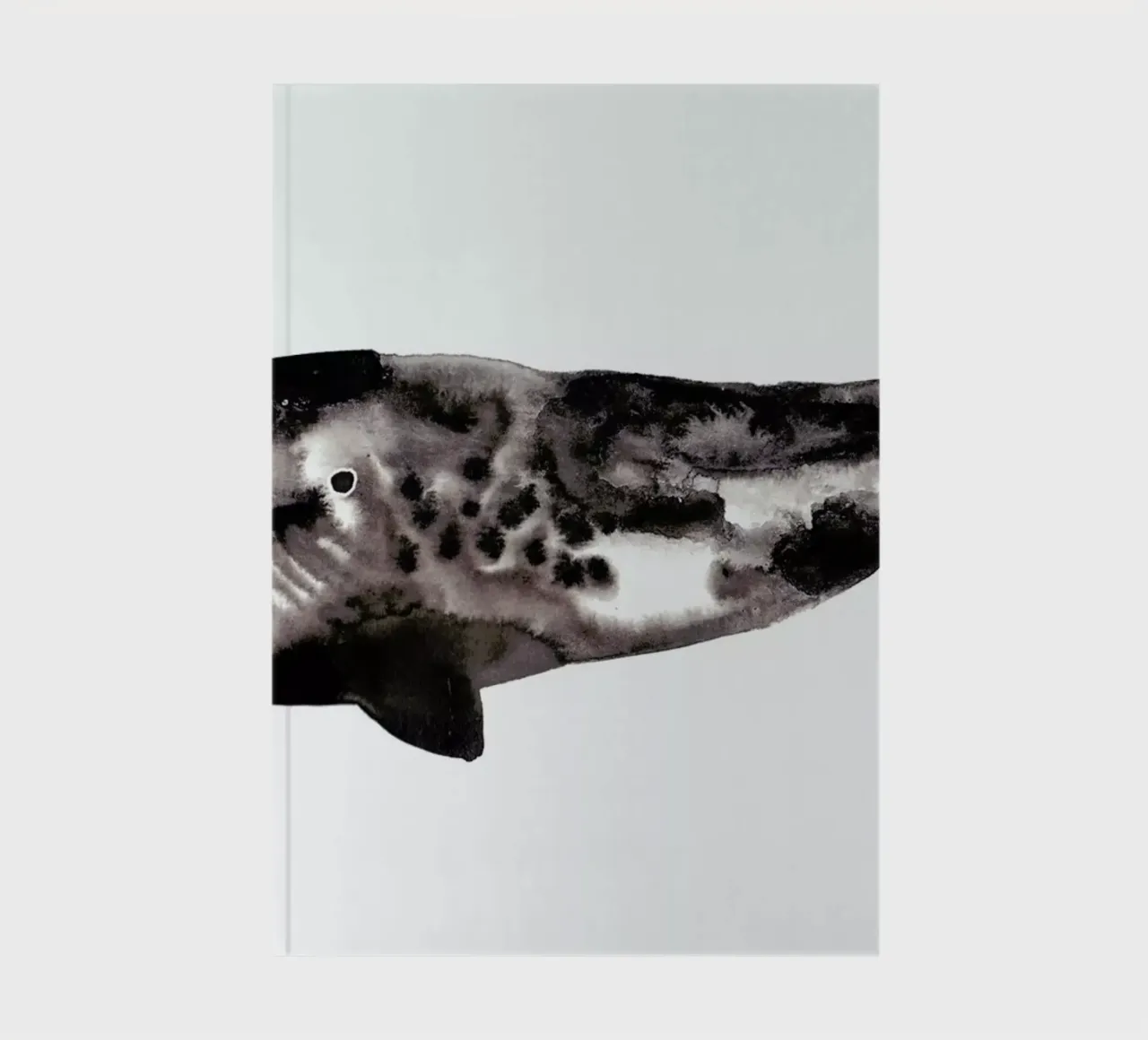 Whale notebook by Farina Kuklinski