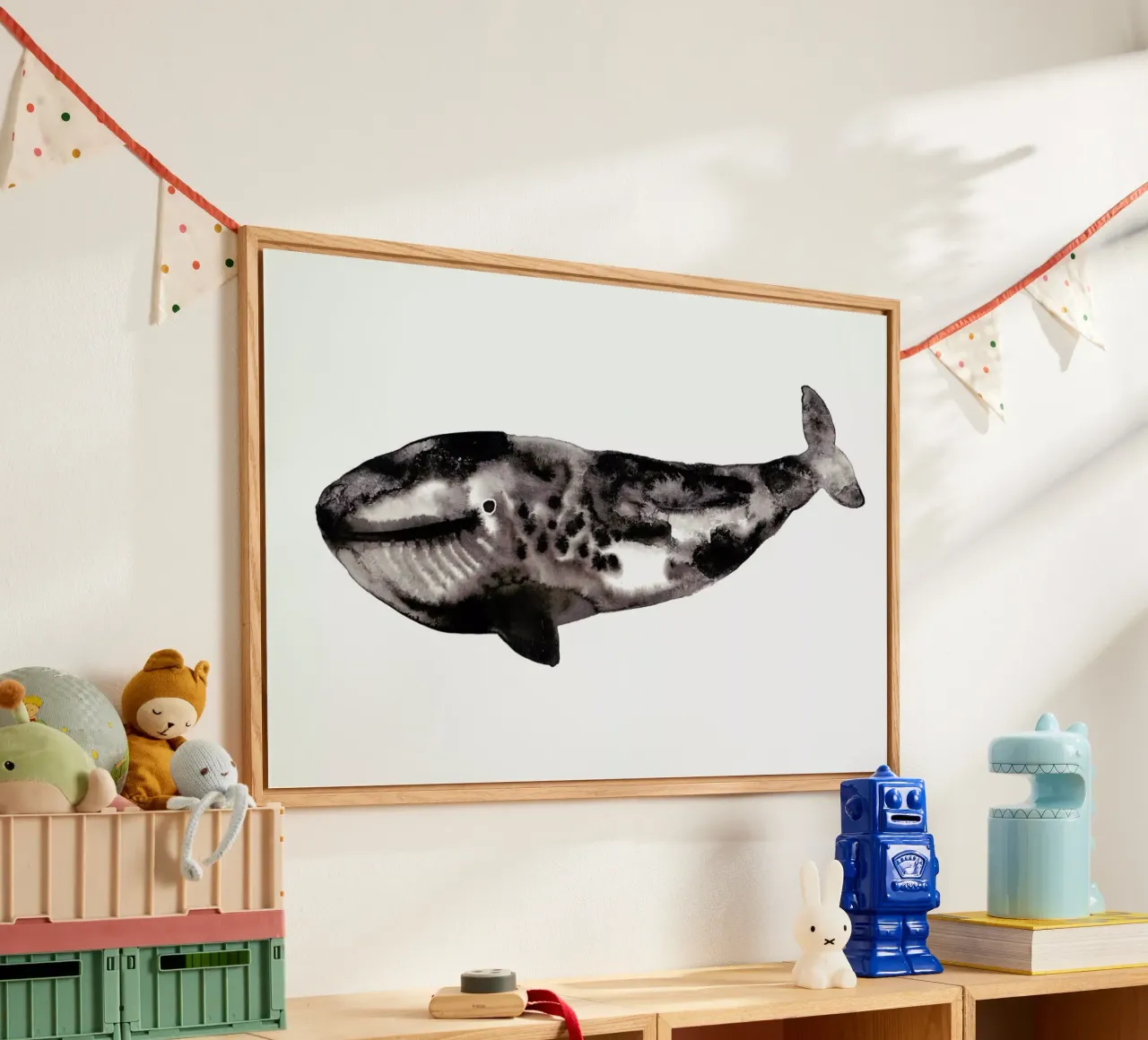 Whale plexiglass da Farina Kuklinski