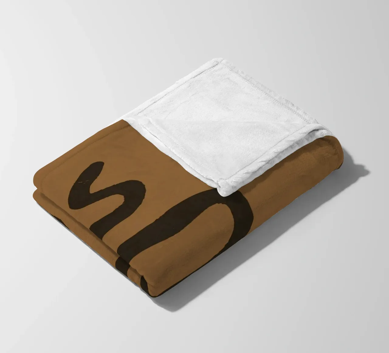 Serpente astratto organico boho in terracotta e nero carbone coperta in pile da This Wild Soul - Illustration