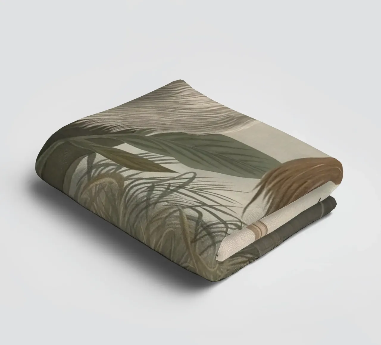 John James Audubon - Airone rosso asciugamano da bagno da Timeless Artworks
