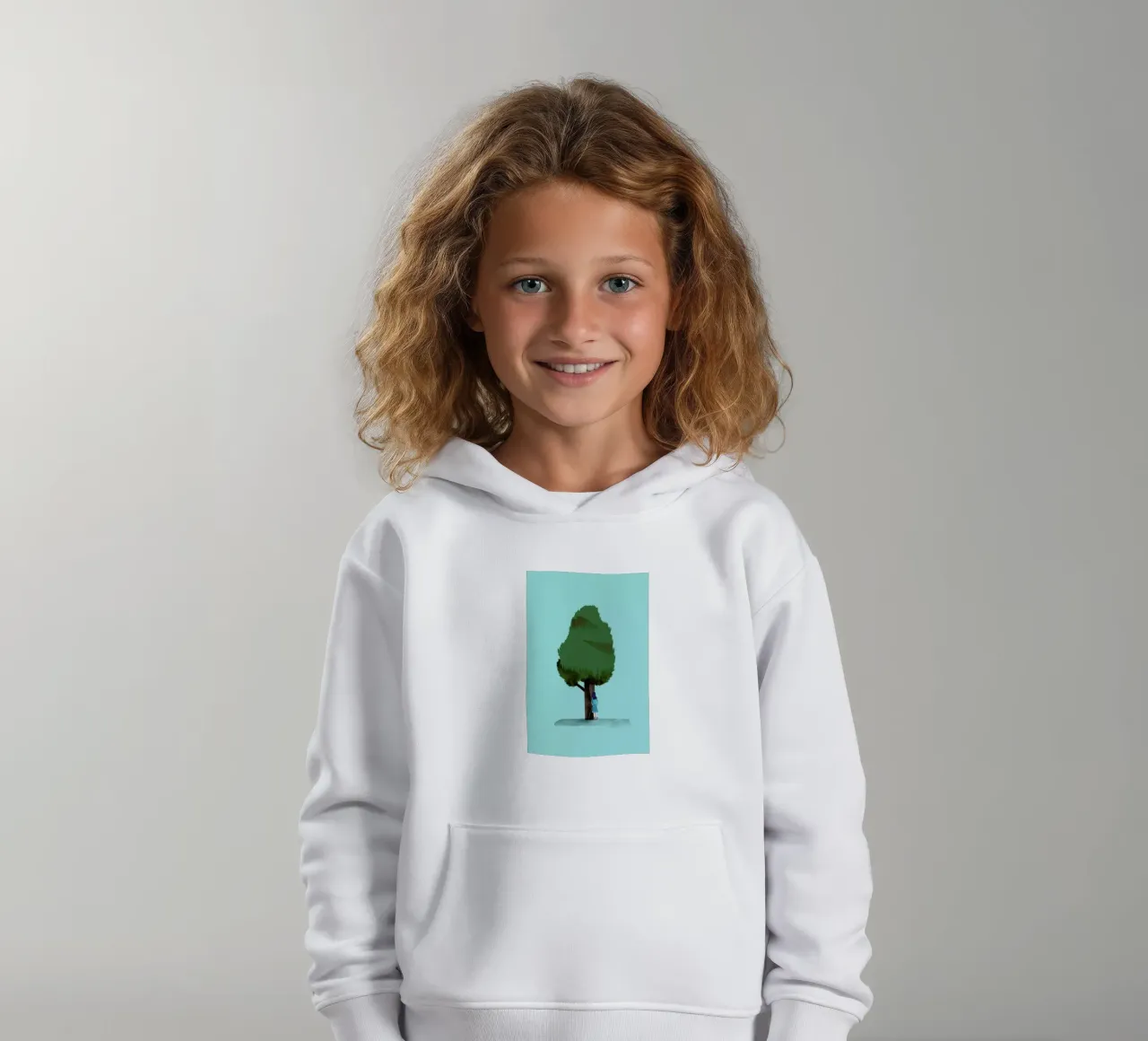 Watering kids hoodie by Monika Aichele
