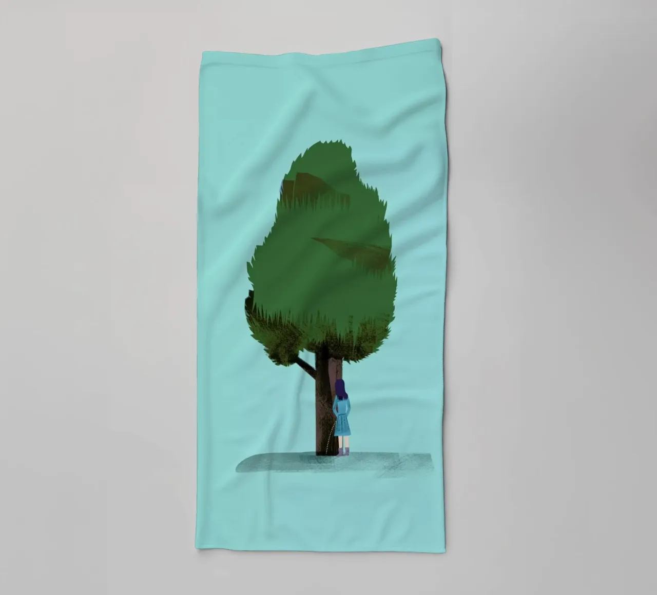 Watering towel by Monika Aichele