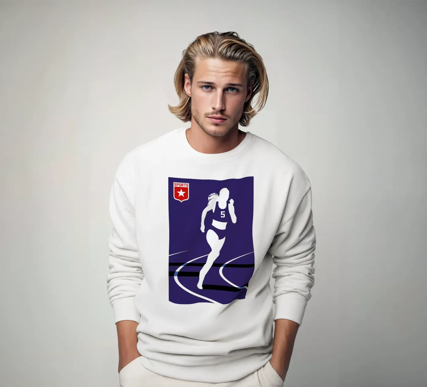 Runner felpa da Bo Lundberg