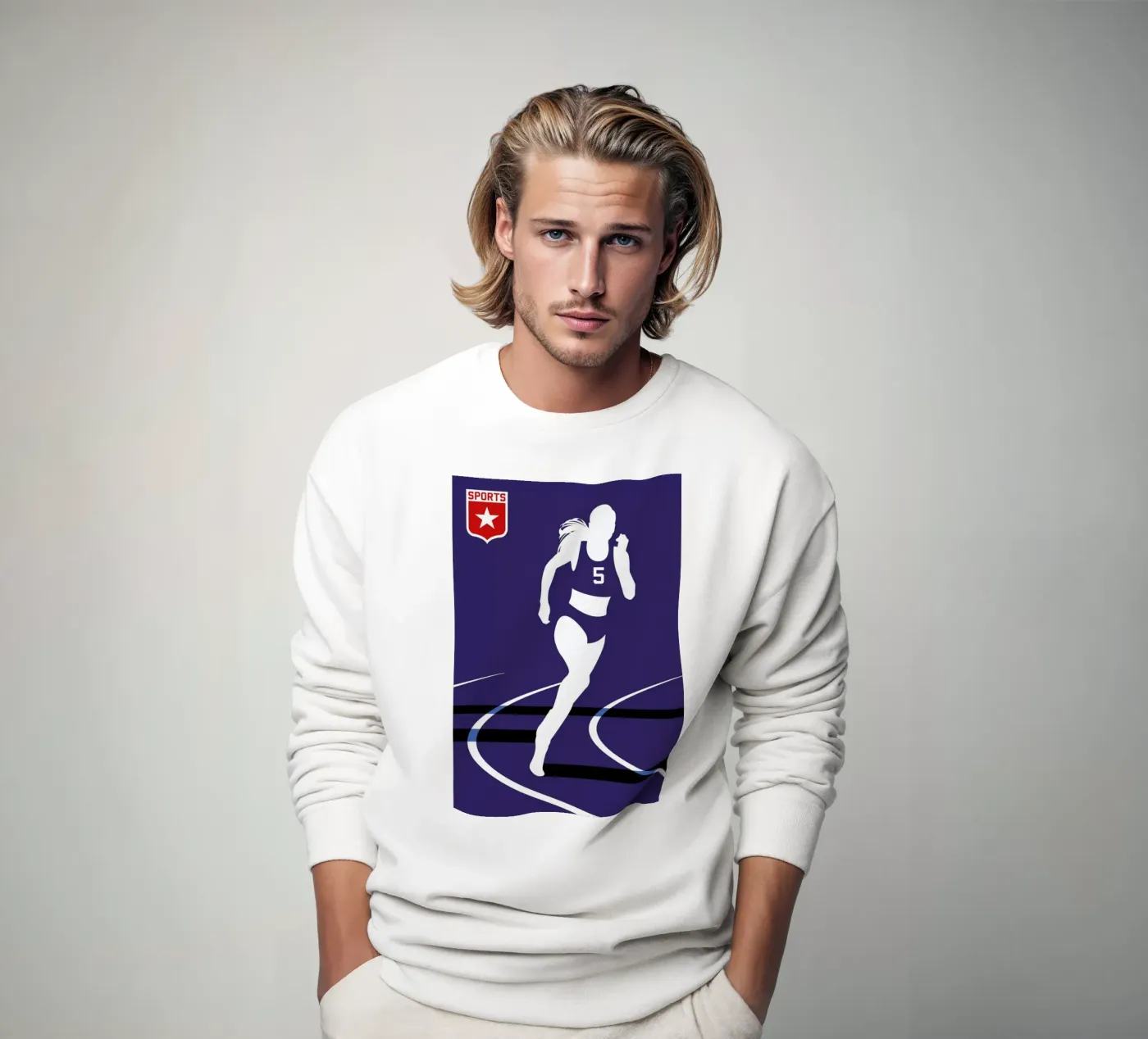 Runner felpa da Bo Lundberg
