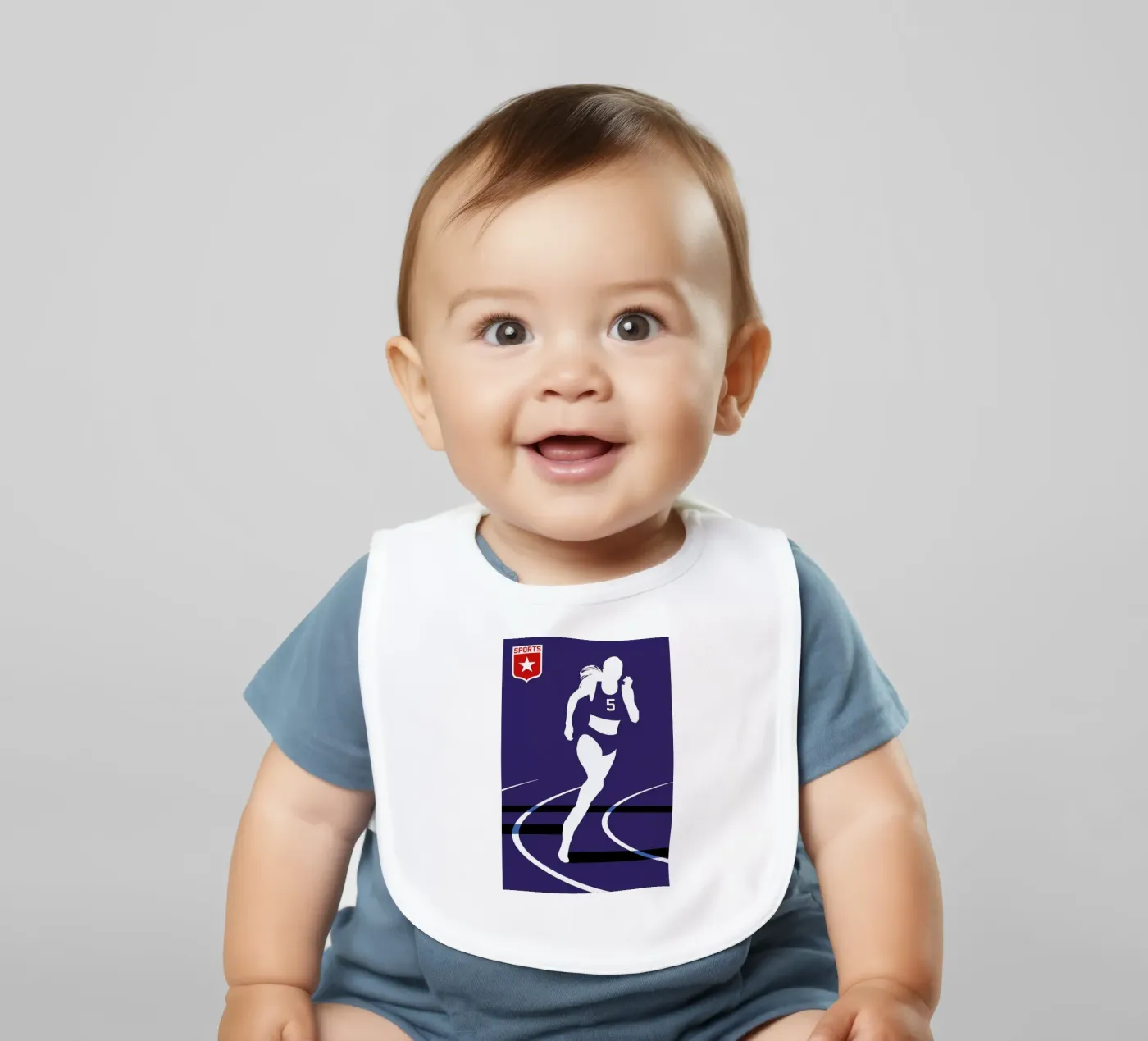 Runner bavoir de Bo Lundberg