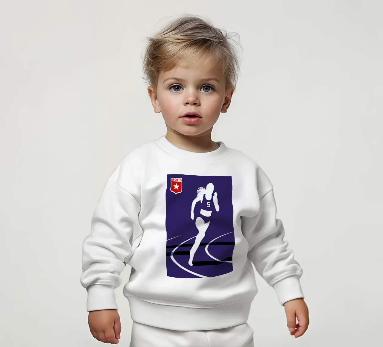 Runner felpa neonato da Bo Lundberg