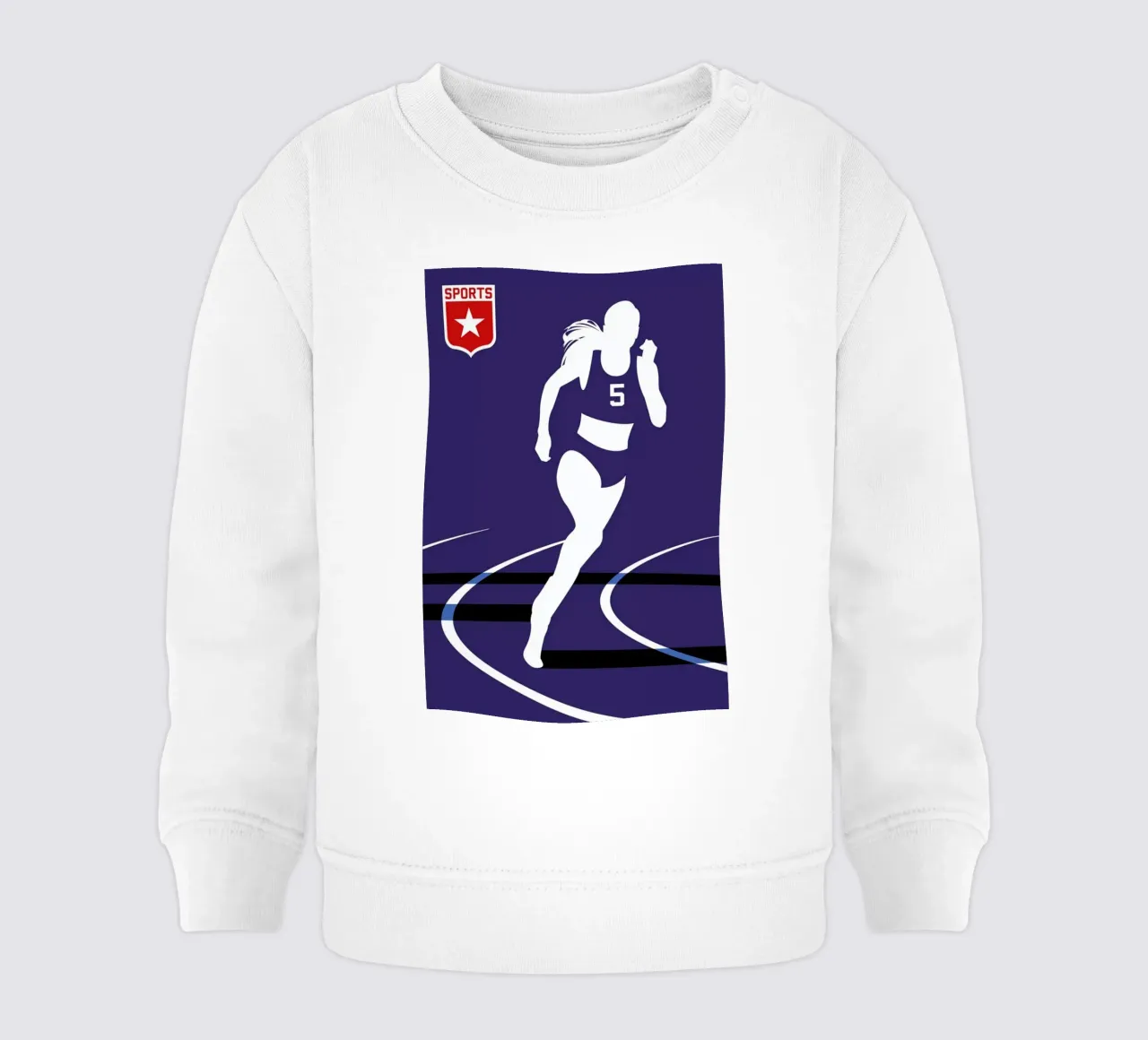 Runner felpa neonato da Bo Lundberg